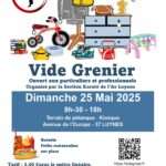 Vide-grenier le Dimanche 25  Mai 2025